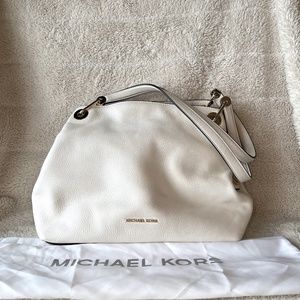 MICHAEL MICHAEL KORS Raven Large Leather Shoulder Bag